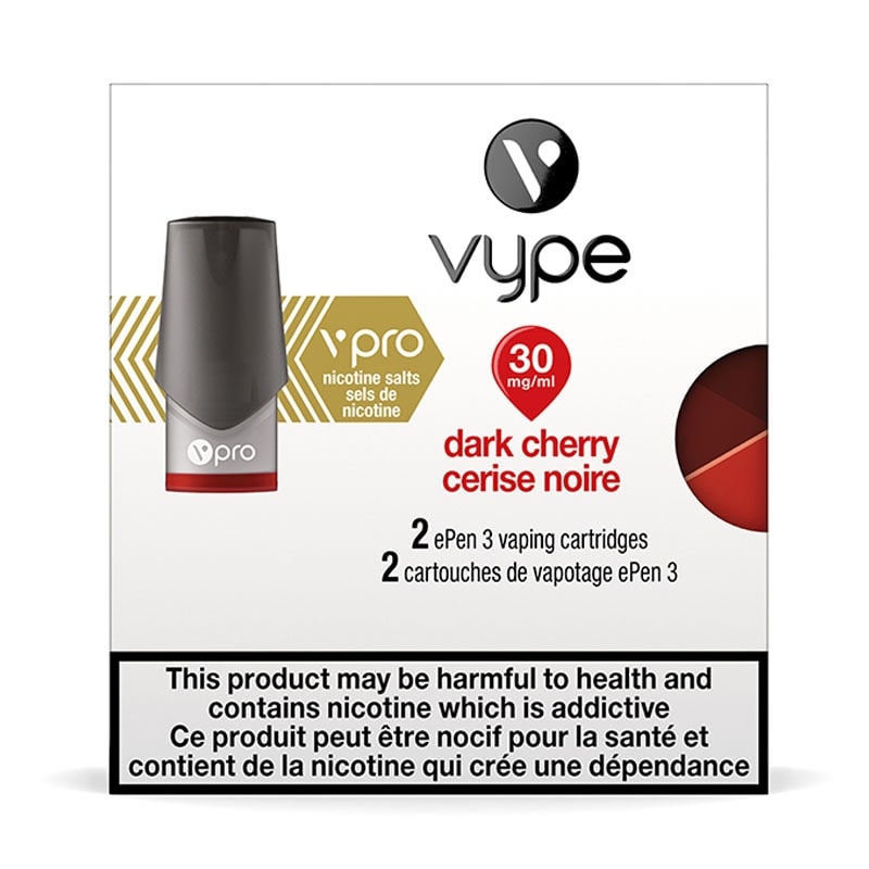 Vype ePen 3 Dark Cherry Cartridges 2pk (vPro 30mg)