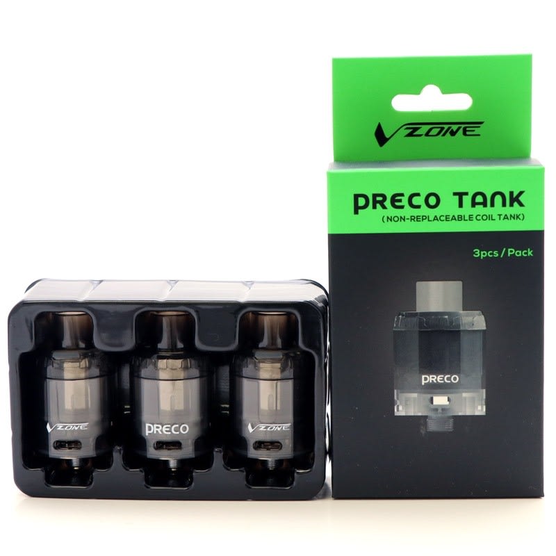 Vzone Preco Non-Replaceable Mesh Coil Tank - Ash