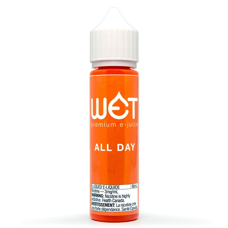 All Day E-liquid by Wet (60mL)