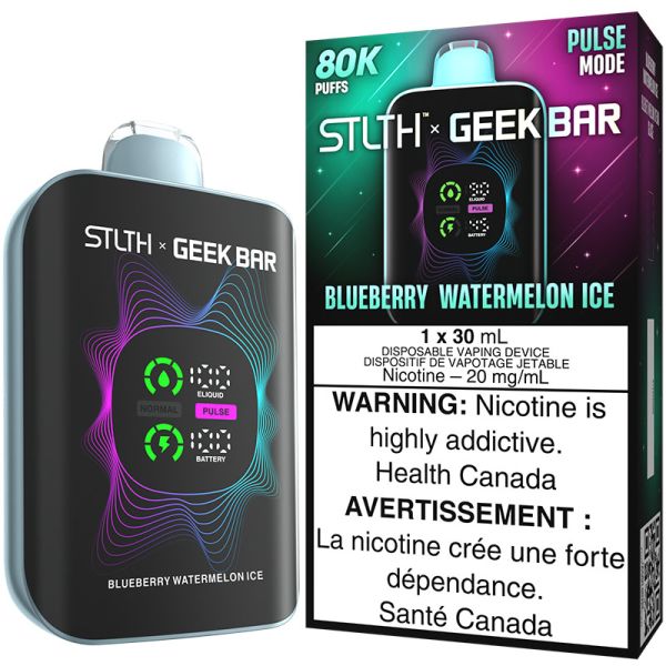 STLTH x Geek Bar 80K - Blueberry Watermelon Ice