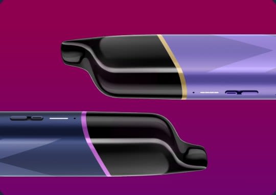 Two VEEV GRAND devices showing the bigger pod