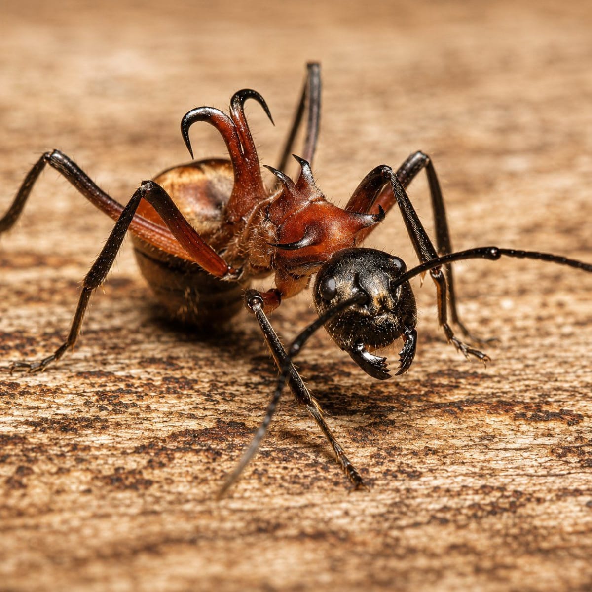 iacamma sp. / Giant Spiny Ant / 1 reproductive individual + 50 workers