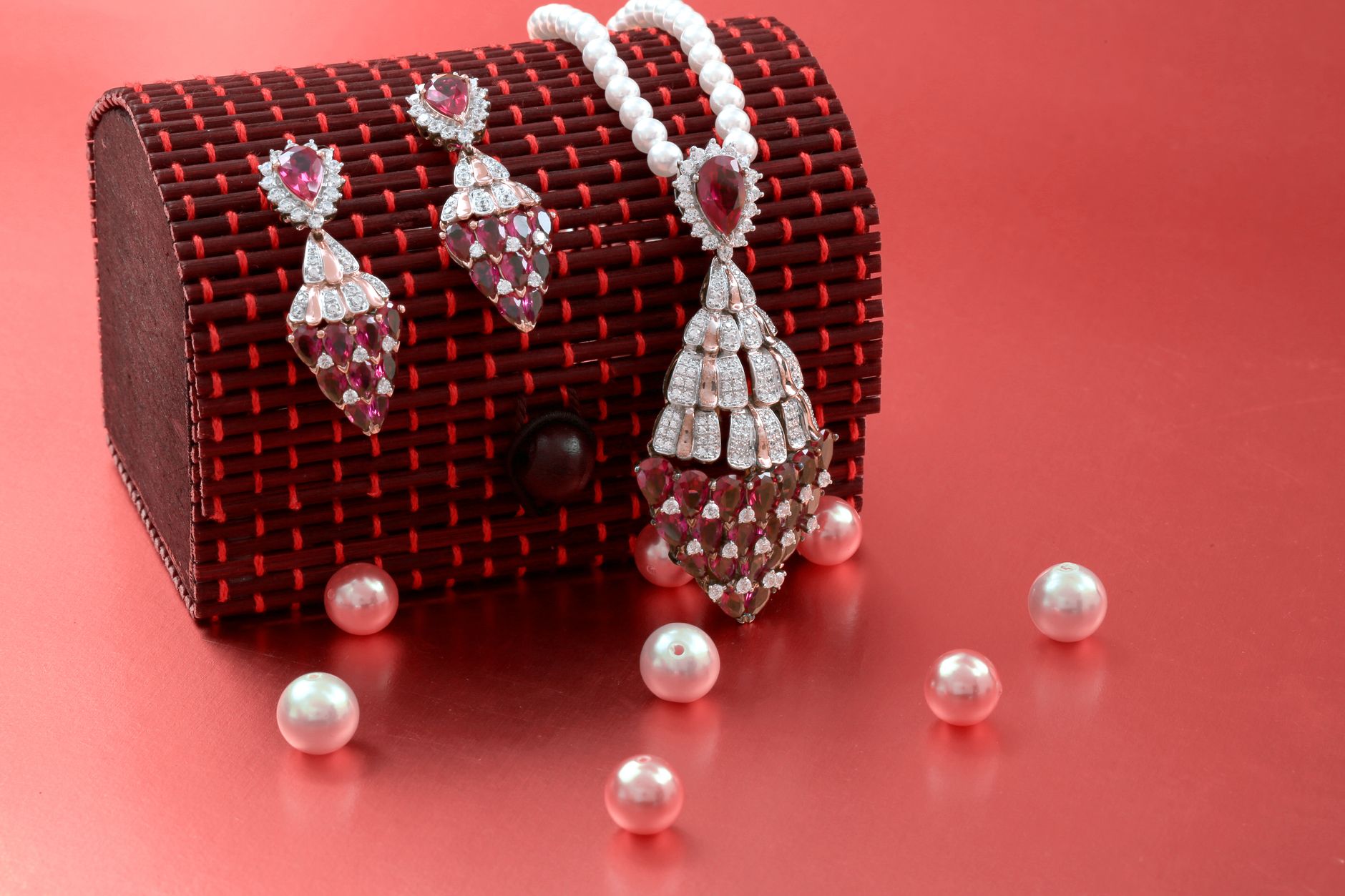 Adorned with Pearls & Diamonds