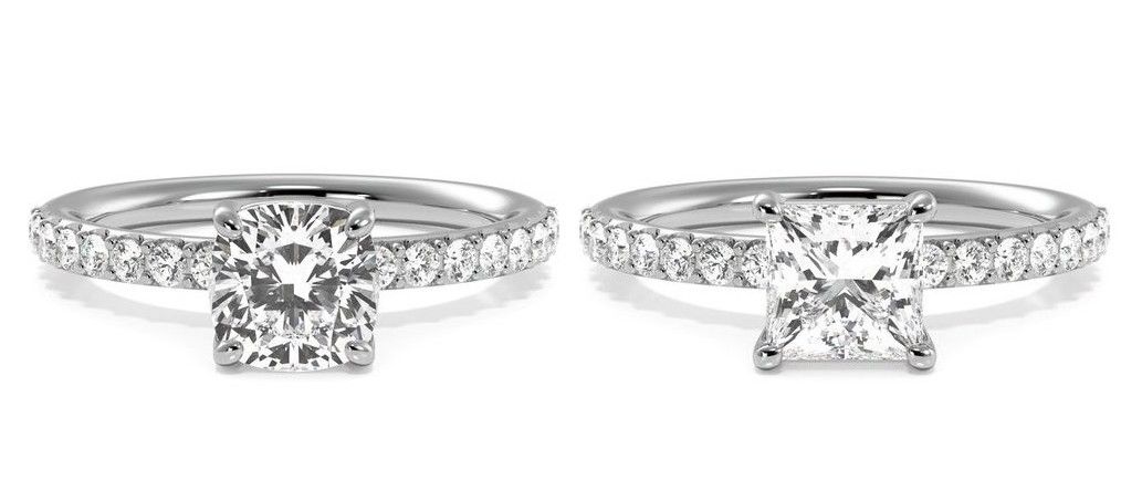 Choosing the Perfect Cut: Round, Princess, or Cushion for Your Diamond Engagement Rings