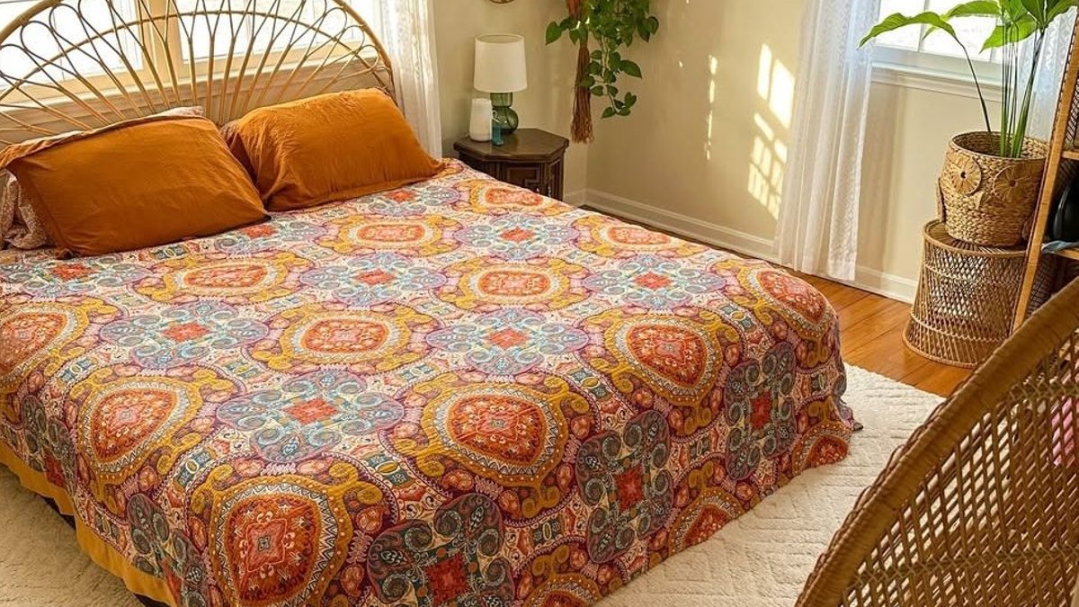 Boho Bedroom Makeover Reveals Soulful Style Contrast - boho bedroom