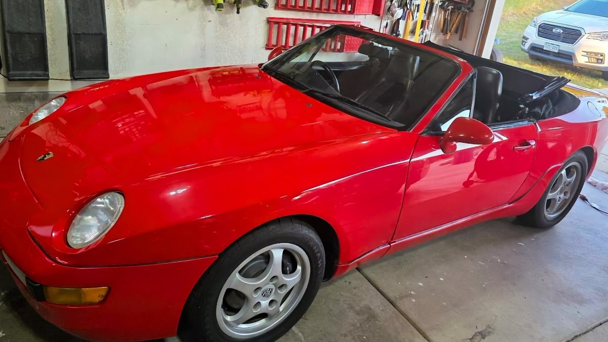 1994 Porsche 968 Cabriolet Priced at $18,000 - 1994 porsche 968