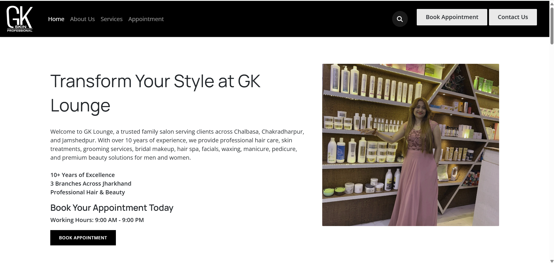 Website development project 4