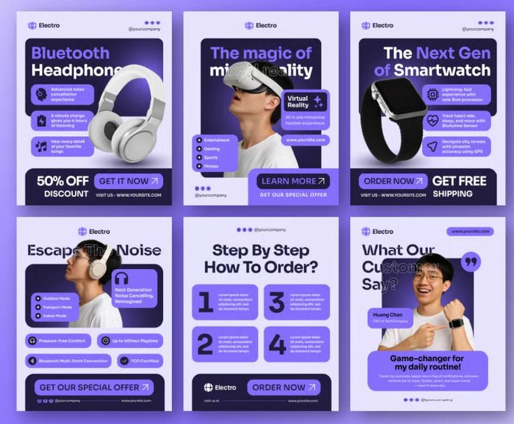 Gadget social media post design