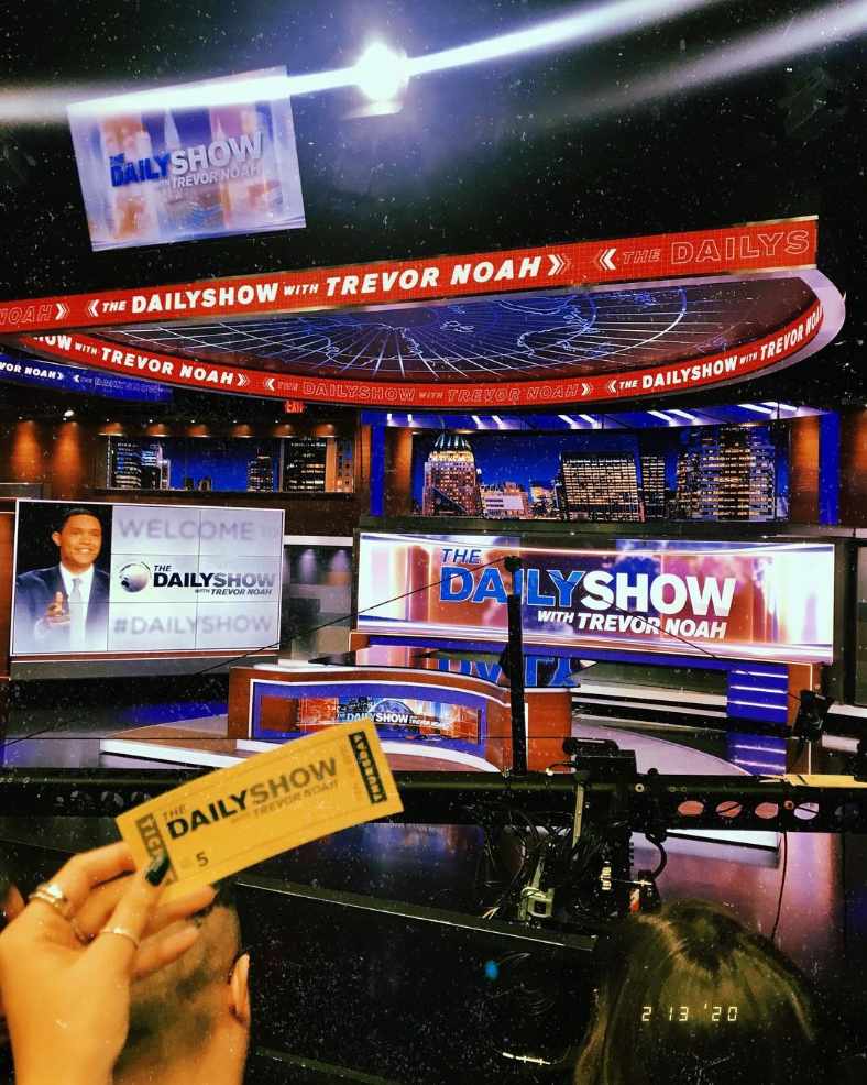 live taping daily show trevor noah