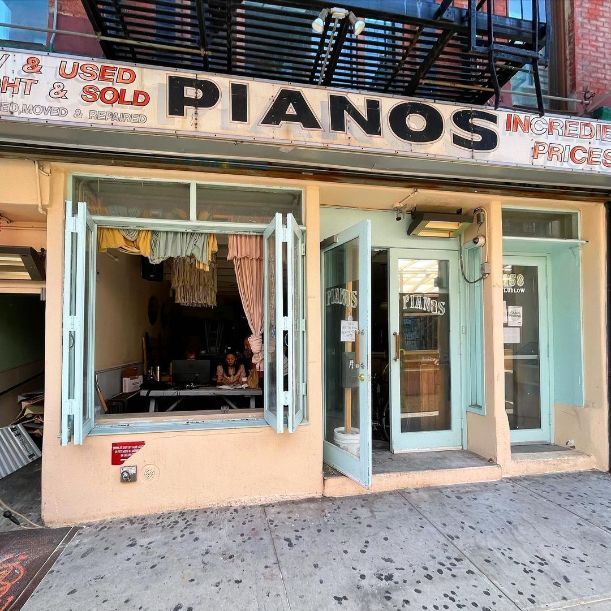 Pianos New York Bar Musique Concert