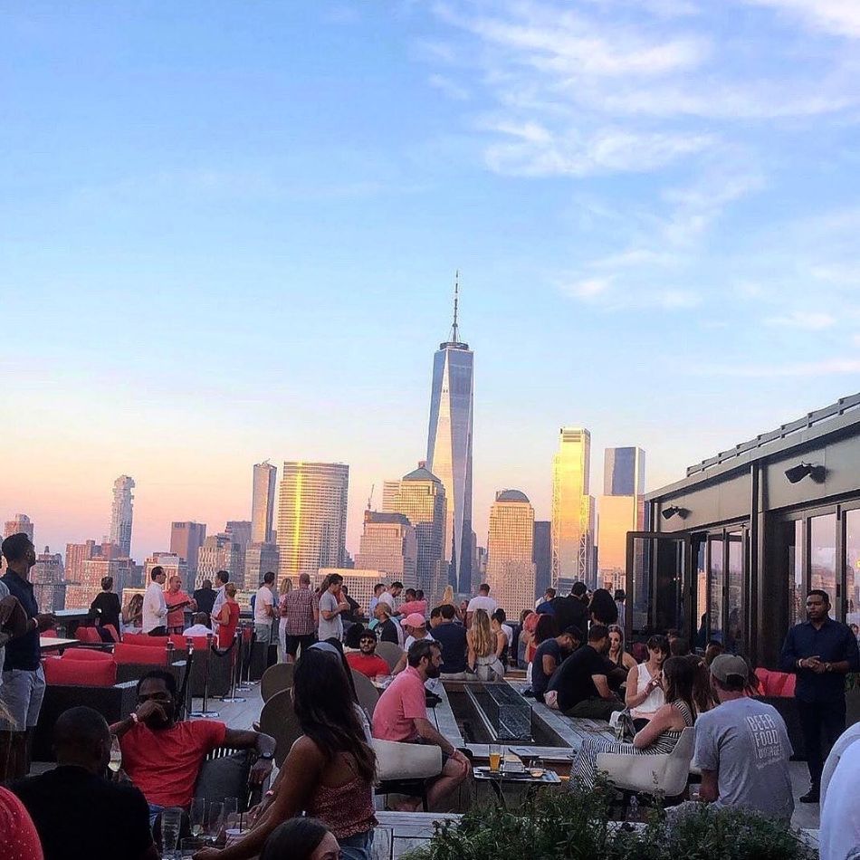 Roof at exchange place jersey city