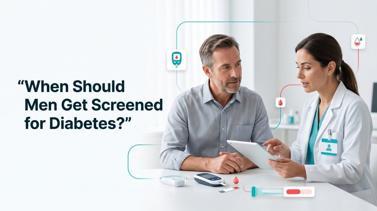 When Should Men Get Screened for Diabetes