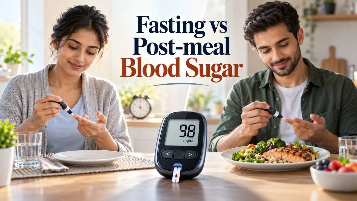 Fasting vs Post meal blood sugar