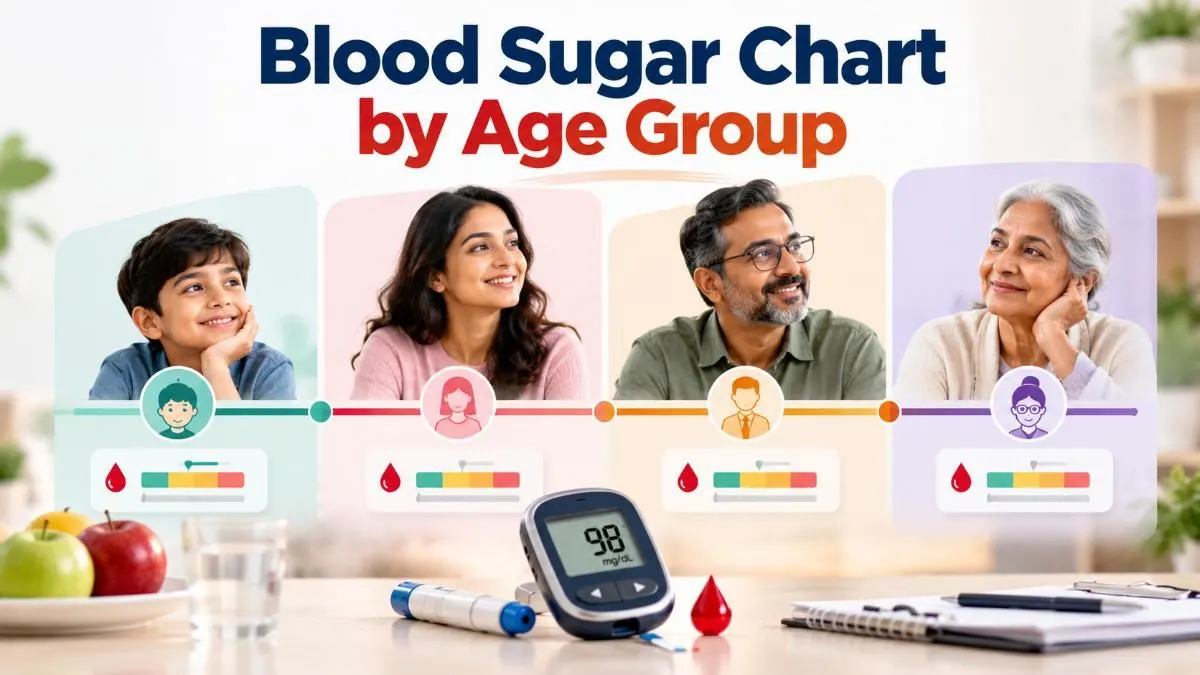 Blood sugar chart by age group