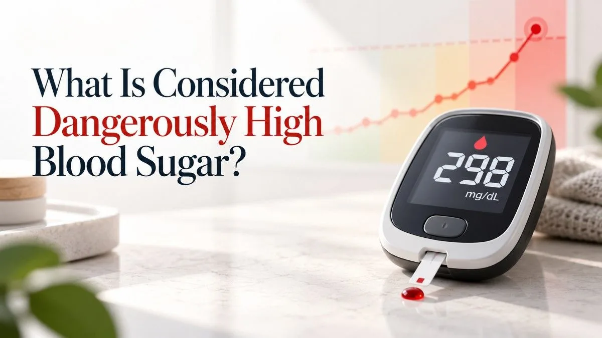 dangerously high blood sugar