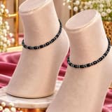 92.5 STERLING SILVER PAYAL – Back / Stamp View