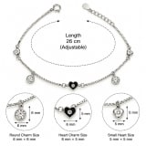 92.5 STERLING SILVER PAYAL – Back / Stamp View