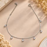 92.5 STERLING SILVER PAYAL – Front View