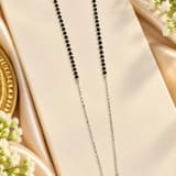 92.5 STERLING SILVER MANGALSUTRA – Front View