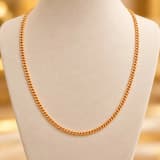 925 SILVER ROSE GOLD CHAIN – Front View