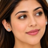 925 Silver STUDS – Model Wear View