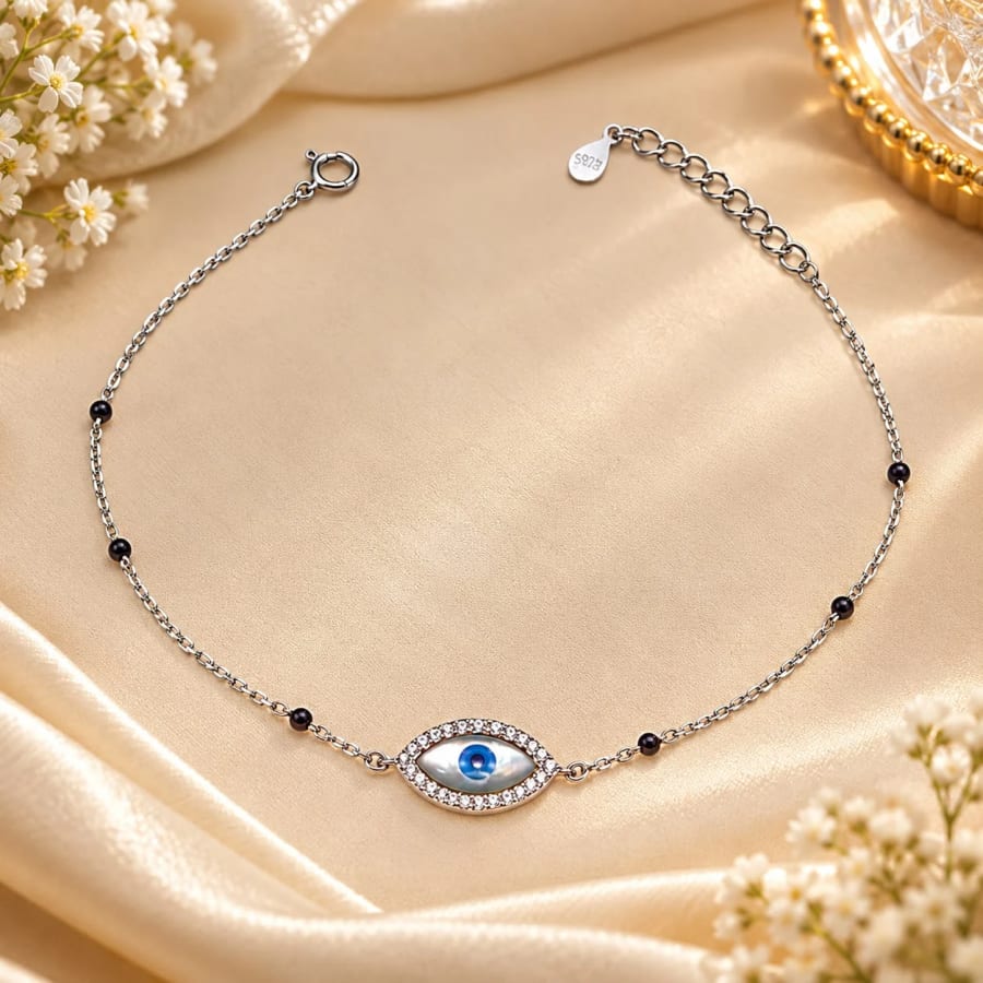 92.5 STERLING SILVER PAYAL – Front View