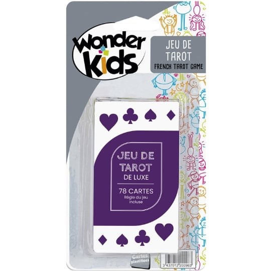 JEU DE TAROT 78 CARTES - PVC 3.99TTC