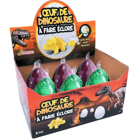 OEUF DE DINOSAURES A ECLORE - PVC 6.99€ TTC