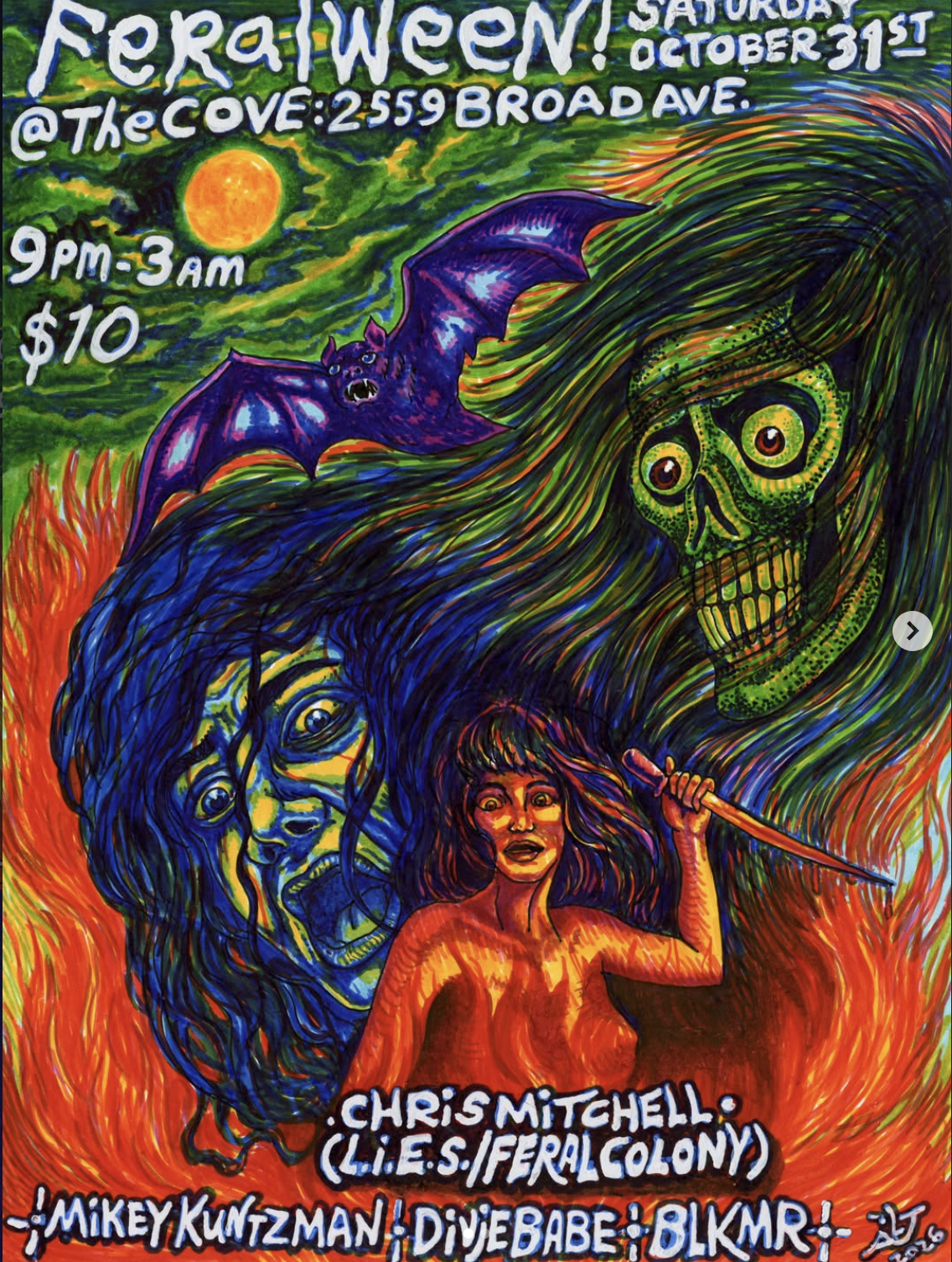 Feralween!: Chris Mitchell (L.i.E.S./Feral Colony), Mikey Kuntzman, Divjebabe, BLKMR