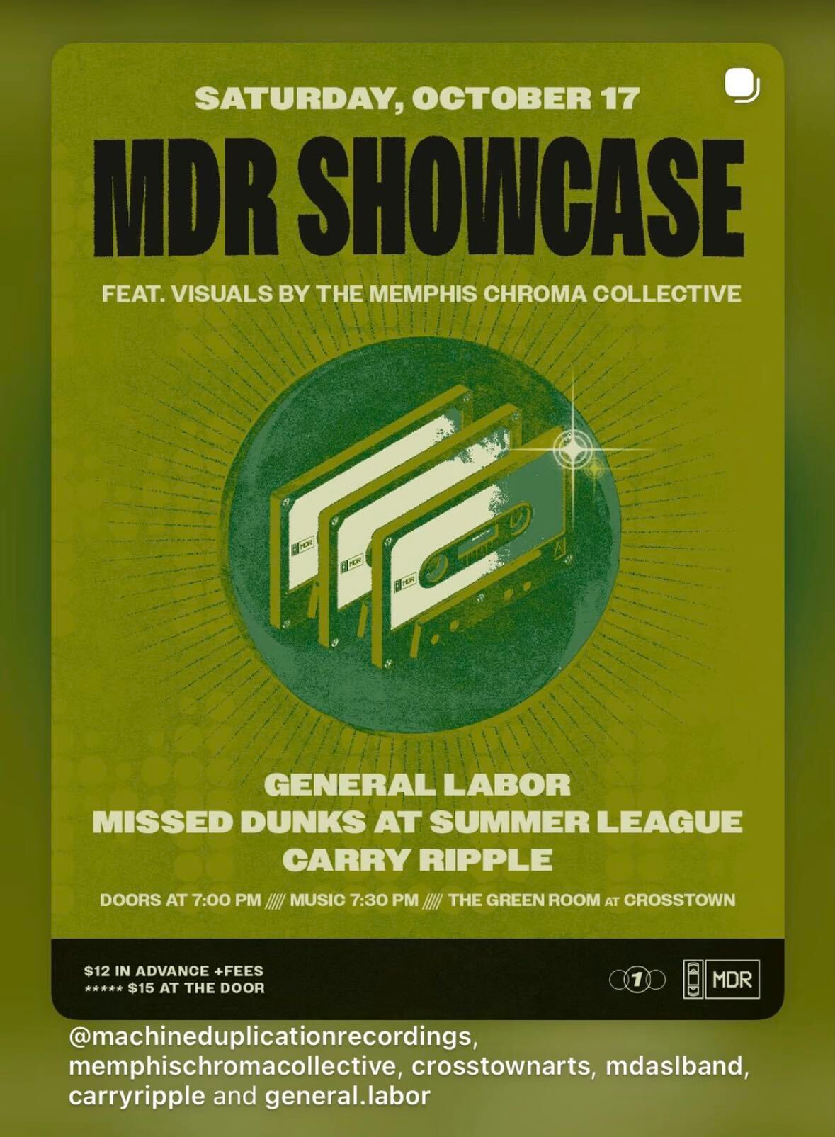 MDR Showcase: General Labor, Missed Dunks At Summer League, Carry Ripple