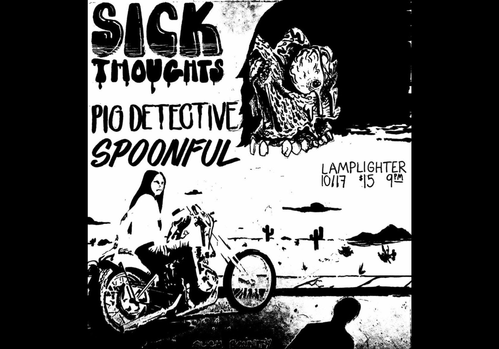 Sick Thoughts, Pig Detective, and Spoonful