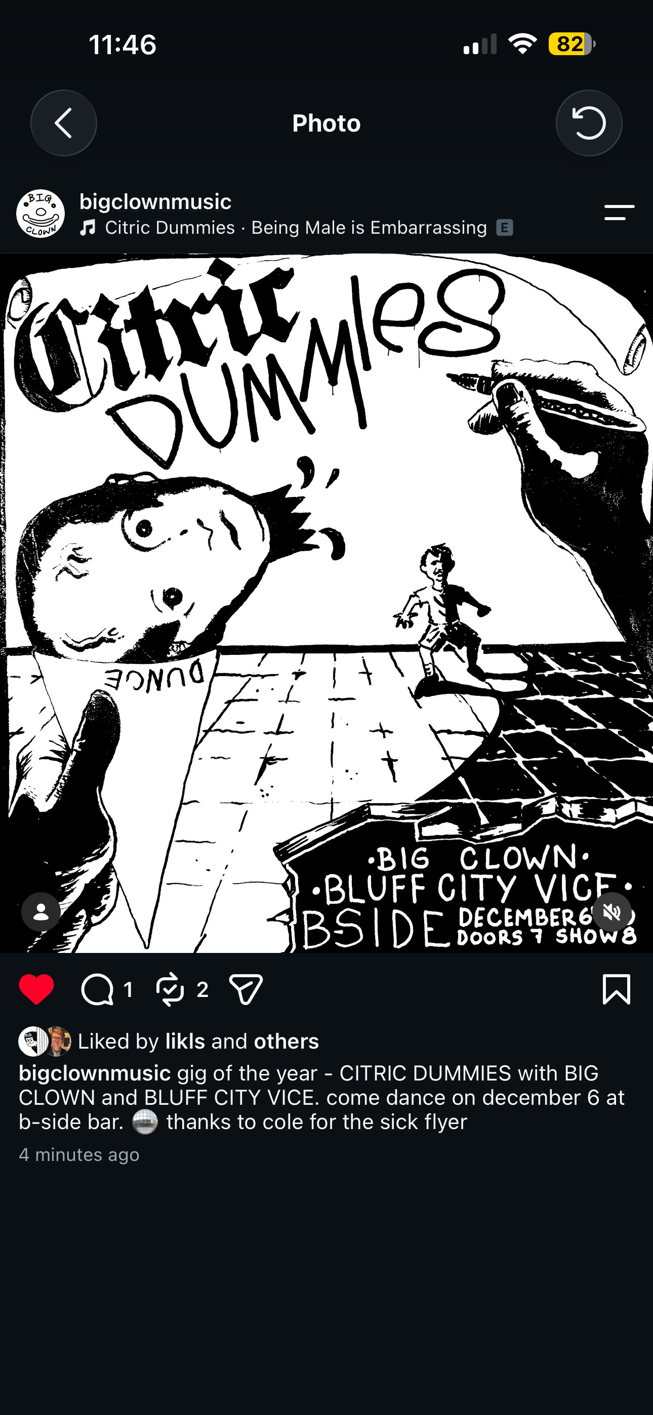 Citric Dummies w/ Big Clown, Bluff City Vice