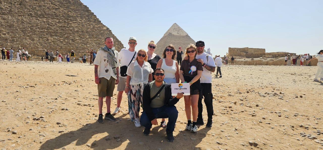 Guests enjoying a guided Egypt experience with Hurghada To Go