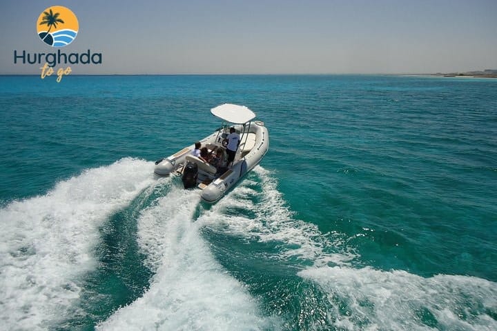 Passenger boat or excursion vessel travelling on Egyptian waters Excursion boat travelling on the water