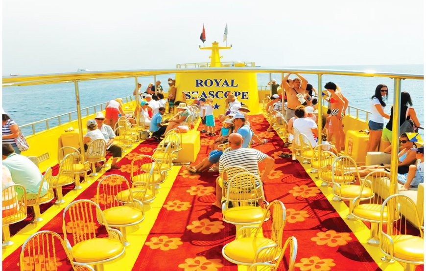 Passenger cruise vessel travelling on Egyptian waters