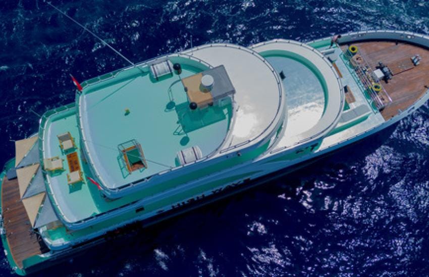 Passenger cruise vessel on Egyptian waters