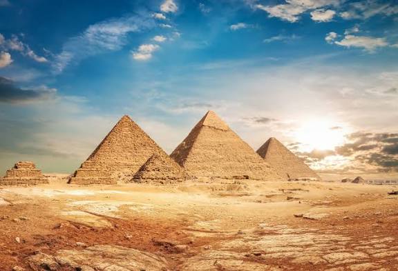 The Great Sphinx and pyramids in Egypt The Great Sphinx and pyramids in Egypt