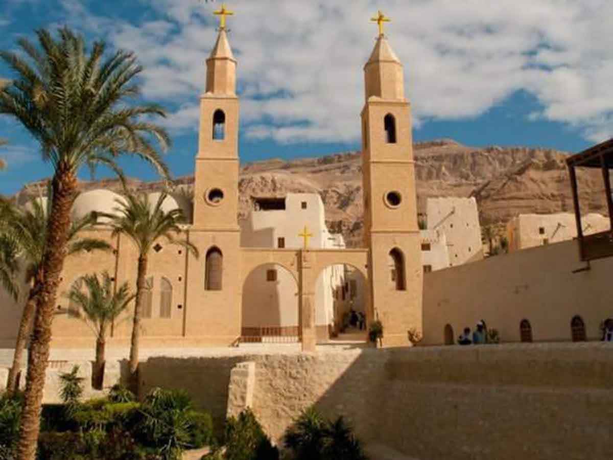 Urban, marina or visitor-attraction scene in an Egyptian destination Visitor attraction or city scene in Egypt