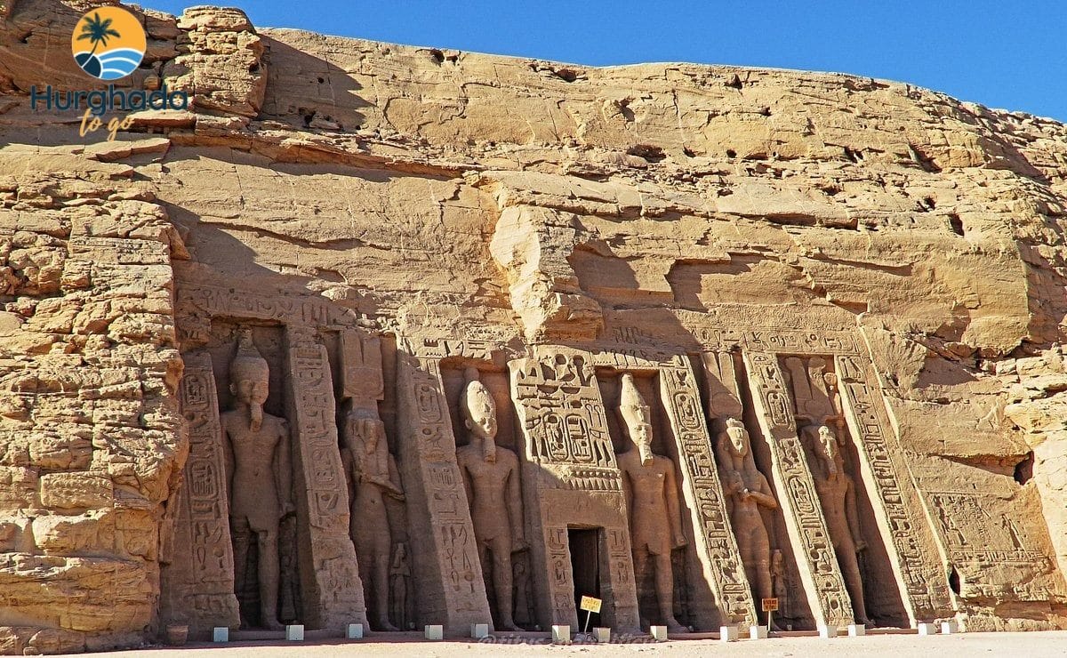 The rock-cut temples of Abu Simbel