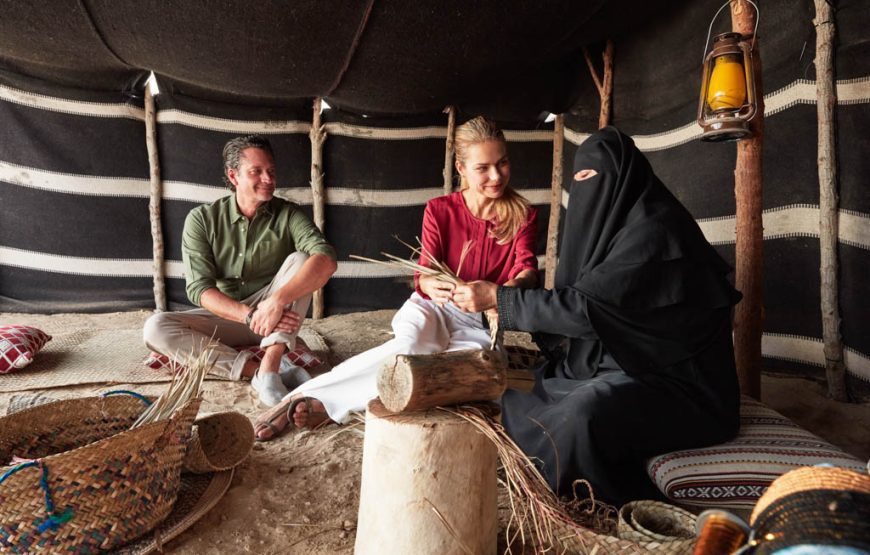A Bedouin-style desert experience A Bedouin-style desert experience