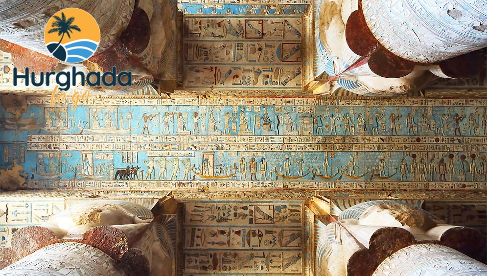 Ancient Egyptian temple architecture, carvings or monumental statues in the Luxor region Ancient Egyptian temple monuments in Luxor