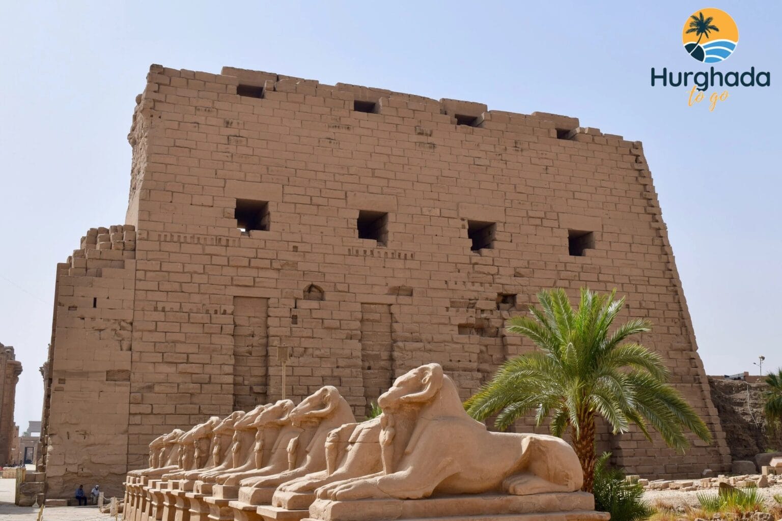 Ancient Egyptian temple monuments in Luxor Ancient Egyptian temple monuments in Luxor