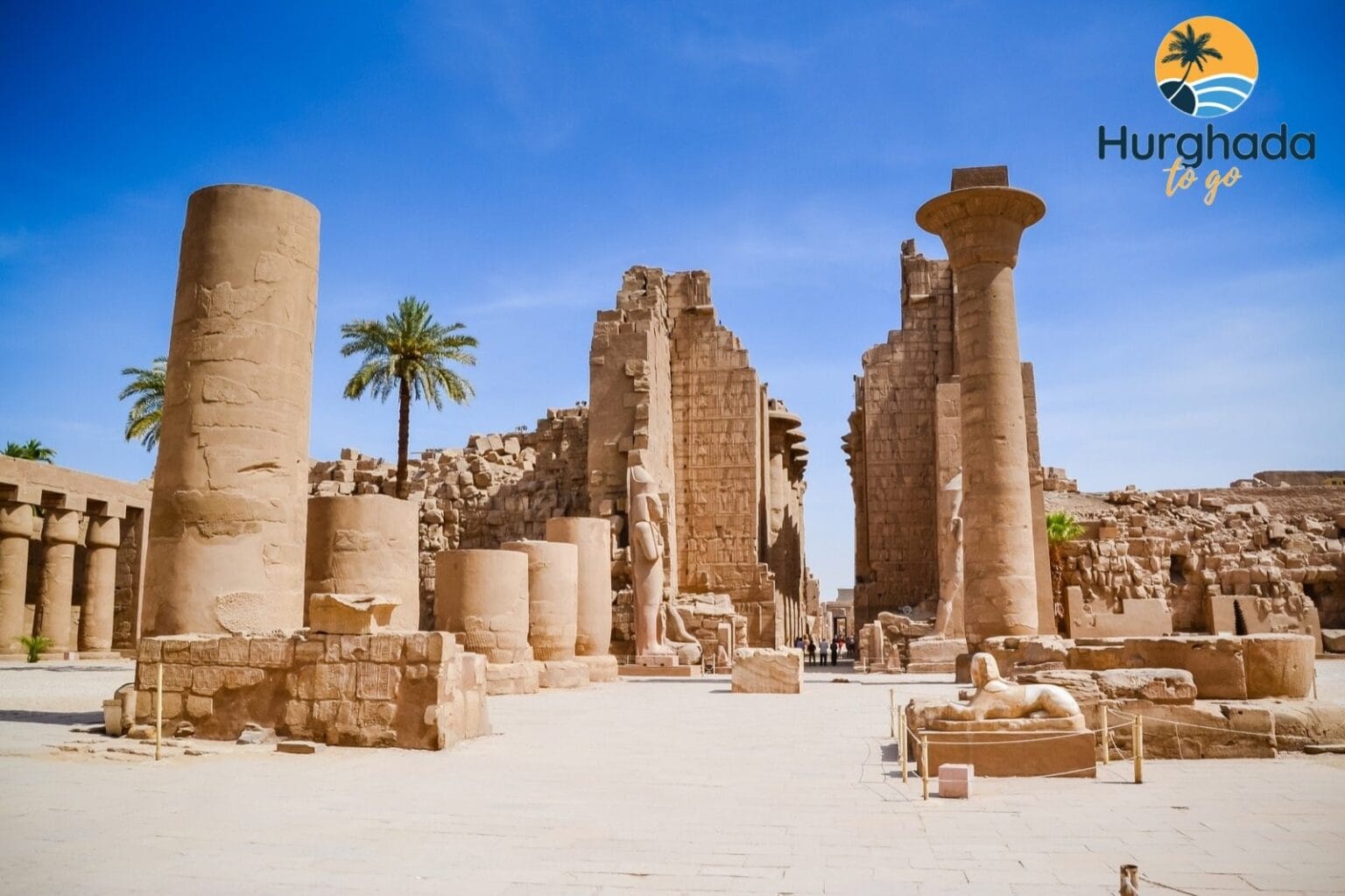 Ancient Egyptian temple monuments in Luxor Ancient Egyptian temple monuments in Luxor