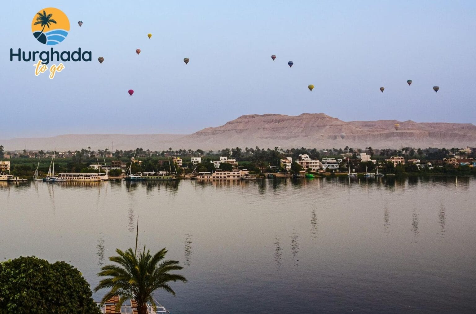 Nile Valley landscape at sunrise