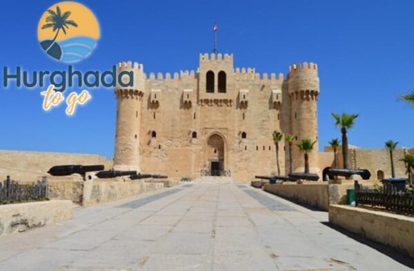 Qaitbay Citadel overlooking Alexandria harbor