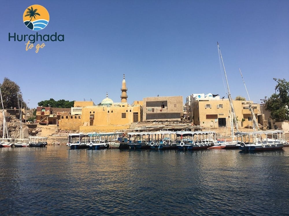Village accommodation setting in Egypt