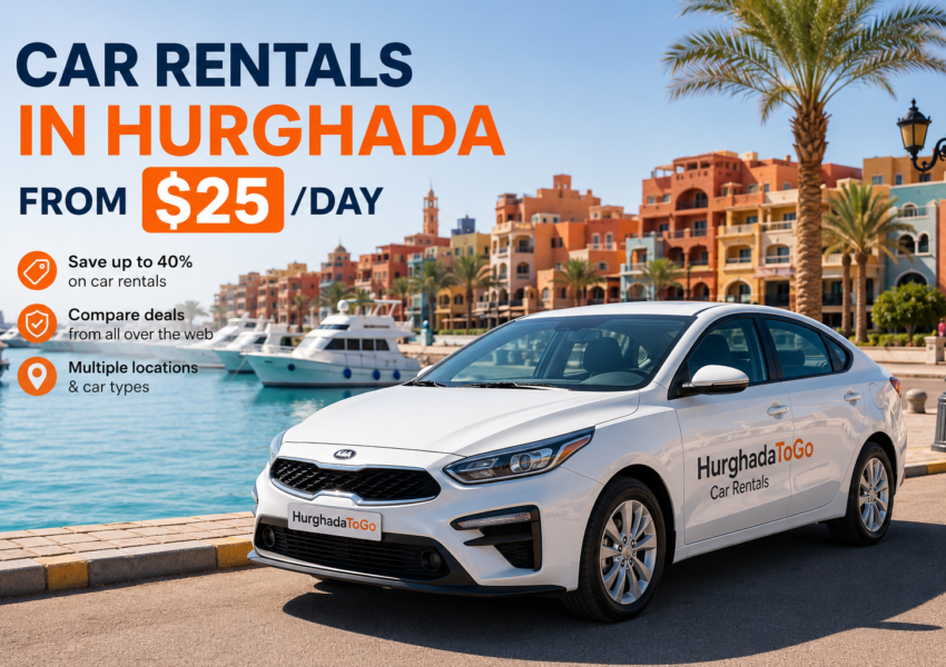 Self Drive Car Rental in Hurghada from $25/Day: Costs & Documents