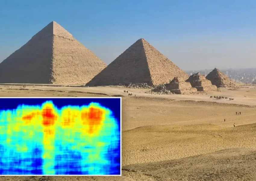 Hidden Heart of the Great Pyramid over 4,500 years