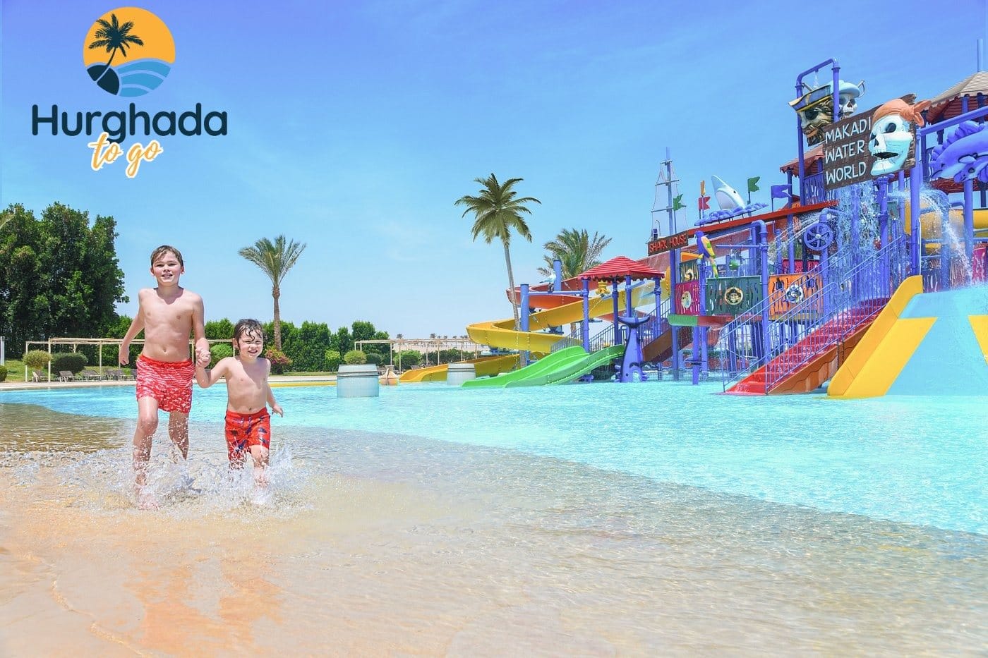 Makadi Water World aquapark photograph