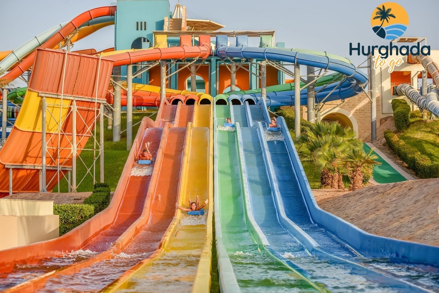 Makadi Water World aquapark photograph
